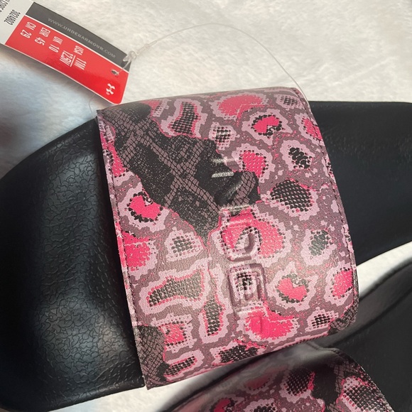 Under Armour Unisex Core Remix Print Sandals - Picture 2 of 7